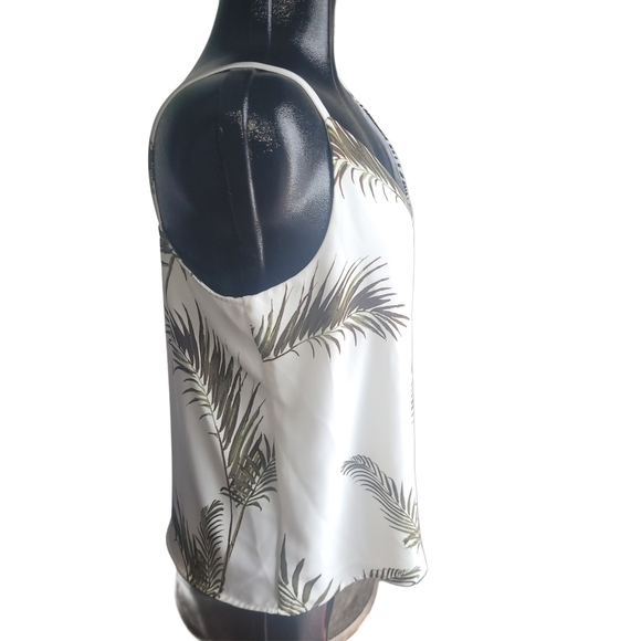 Pentagone Palm Leaf Print Tank Top M - Picture 3 of 6